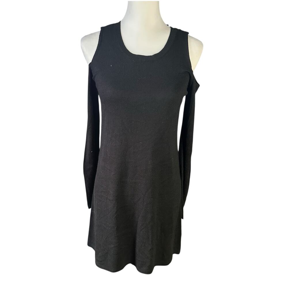 Garage Black Off Shoulder Dress Medium